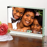Just For Her© Engraved Glass Photo Block