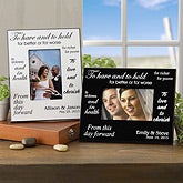 secondary_category(ies) nolink] >> To Have And To Hold&copy; Personalized Frame