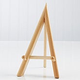 Natural A-Frame Wood Easel