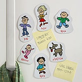 Our Family Character Collection� Magnets