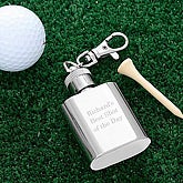 Best Shot Of The Day Flask Key Ring