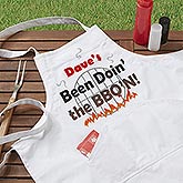 Personalized Grilling Apron - Been BBQ'n, Potholder - Been BBQ'n