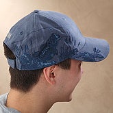 Fisherman's Embroidered Bass Cap