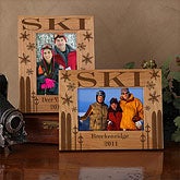 Snow Skiing© Personalized Frame