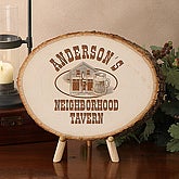 Old Time Tavern© Genuine Basswood Tree Plaque