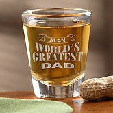 World's Greatest© Shot Glass