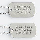 Just for You Dog Tag Set