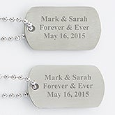 Just for You Dog Tag Set