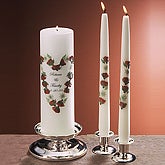 Personalized Mini Votive Candle Favor - Rose Bouquet Collection