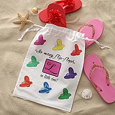 So Many Flip Flops!© Drawstring Bag