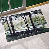Fairways© Welcome Custom Doormat