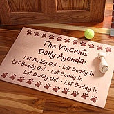 Daily Agenda© Doormat