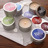 Because Of You© Candle Tin Favors