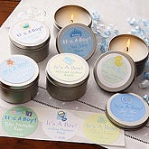 It's A Boy!© Candle Tin Favors