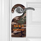 Camouflage Door Hanger