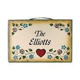Heartfelt Welcome Slate Plaque