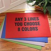 You Name It© Personalized Floor Mat
