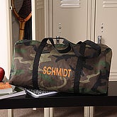 Camouflage Collection Canvas Duffel Bag