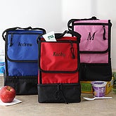 Children's Personalized Lunch Coolers - Blue, Insulated Lunch Bags Personalized for Kids - Pink, Personalized Insulated Lunch Cooler - Red