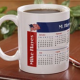 2009 Patriotic Calendar© Coffee Mug