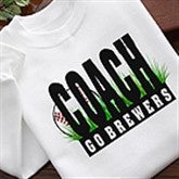 Personalized Baseball Coach Coffee Mug