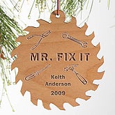 Mr. Fix-It Personalized Ornament