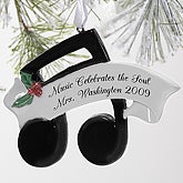 Christmas Ornaments >> Musical Note? Personalized Ornament