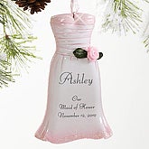 secondary_category(ies) nolink] >> Evening Gown&copy; Personalized Ornament