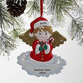 secondary_category(ies) nolink] >> Lil' Angel&copy; Boy Personalized Ornament