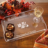 Gather With Thankful Hearts Serving Tray