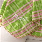 Personalized Lap Desk - Pink Plaid