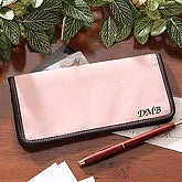 Just My Style© Leather Checkbook Cover
