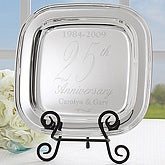 Everlasting Love Anniversary Plate & Easel