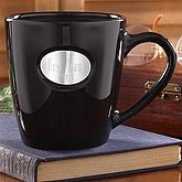 Groomsmen Engraved Medallion Coffee Mug©