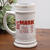 Guys Only© Ceramic Beer Stein
