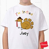 Babies Personalized Thanksgiving T-Shirt Romper