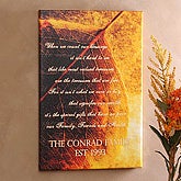 Personalized Canvas Art - Count Our Blessings Home Decor - Medium, We Count Our Blessings Canvas - 12 x 18, We Count Our Blessings Canvas - 24 x 36