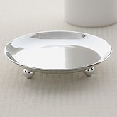 Pillar Candle Silver Plate
