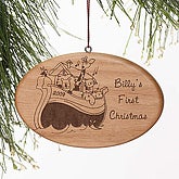 secondary_category(ies) nolink] >> Noah's Ark&copy; Personalized Ornament