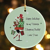 Shop Till You Drop© Personalized Ornament