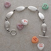 To My Girl© Personalized Sterling Silver Bracelet