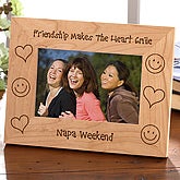 Friendship Makes The Heart Smile© Frame