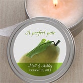 A Perfect Pair Candle Tin Favors