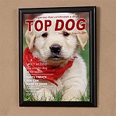 Top Dog Personalized Magazine Cover