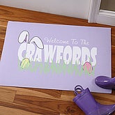 Ears To You Collection© Personalized Doormat