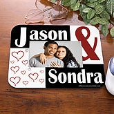 Personalized computer mouse pad