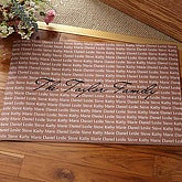 Family Is Forever© Personalized Doormat