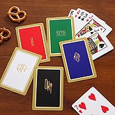 Personalized Custom Playing Cards - Custom Text, Monogram