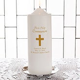 Personalized First Communion Candle