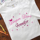 Diaper Diva Personalized Infant T-Shirt